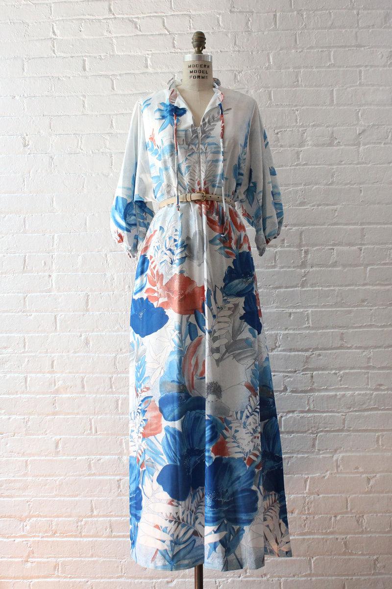 floral caftan