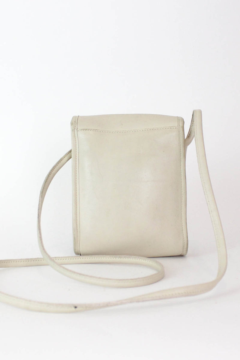 cream coach crossbody bag