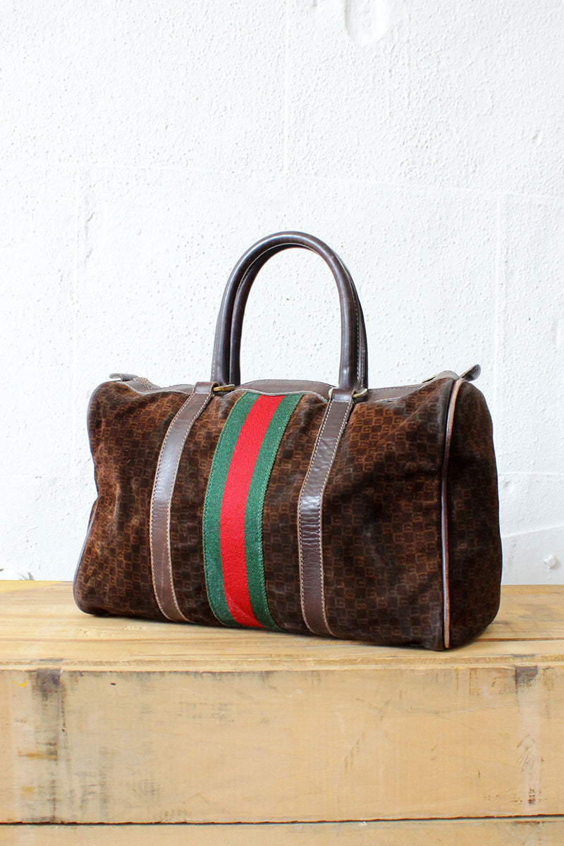 vintage gucci speedy handbag