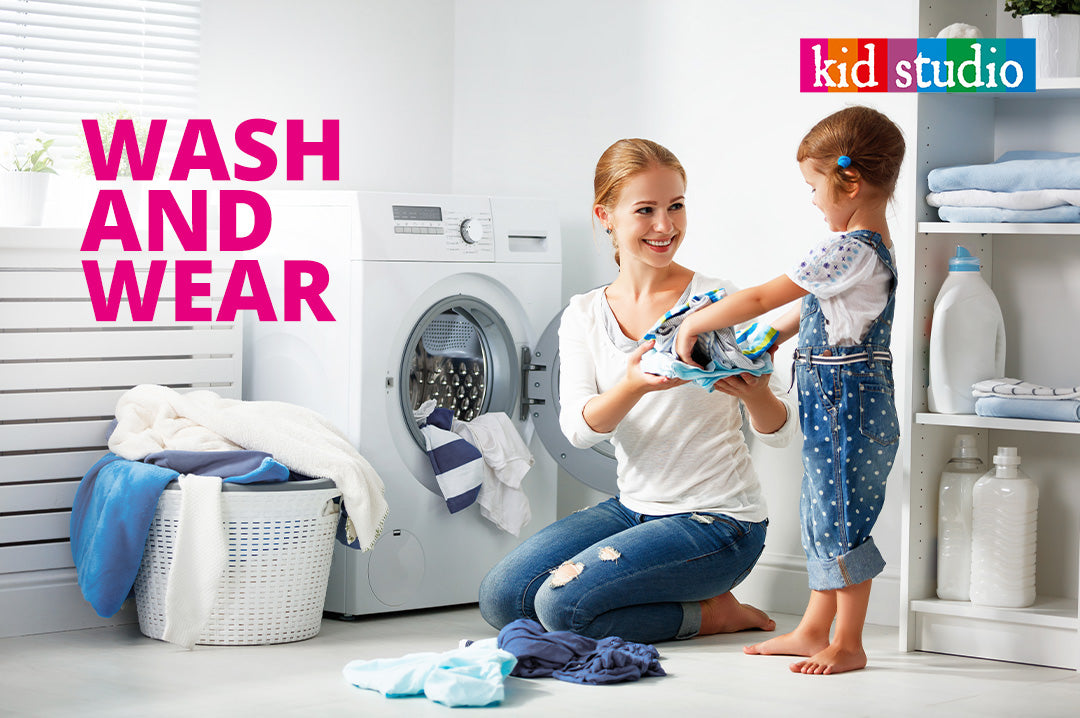 Why is it necessary to wash new kids clothes after purchasing it?