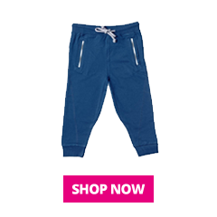 boys blue joggers