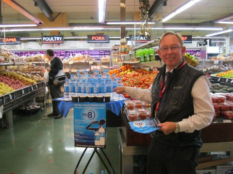 PH8 Alkaline Water Now in Melbourne