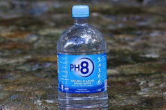 bottled natural alkaline water