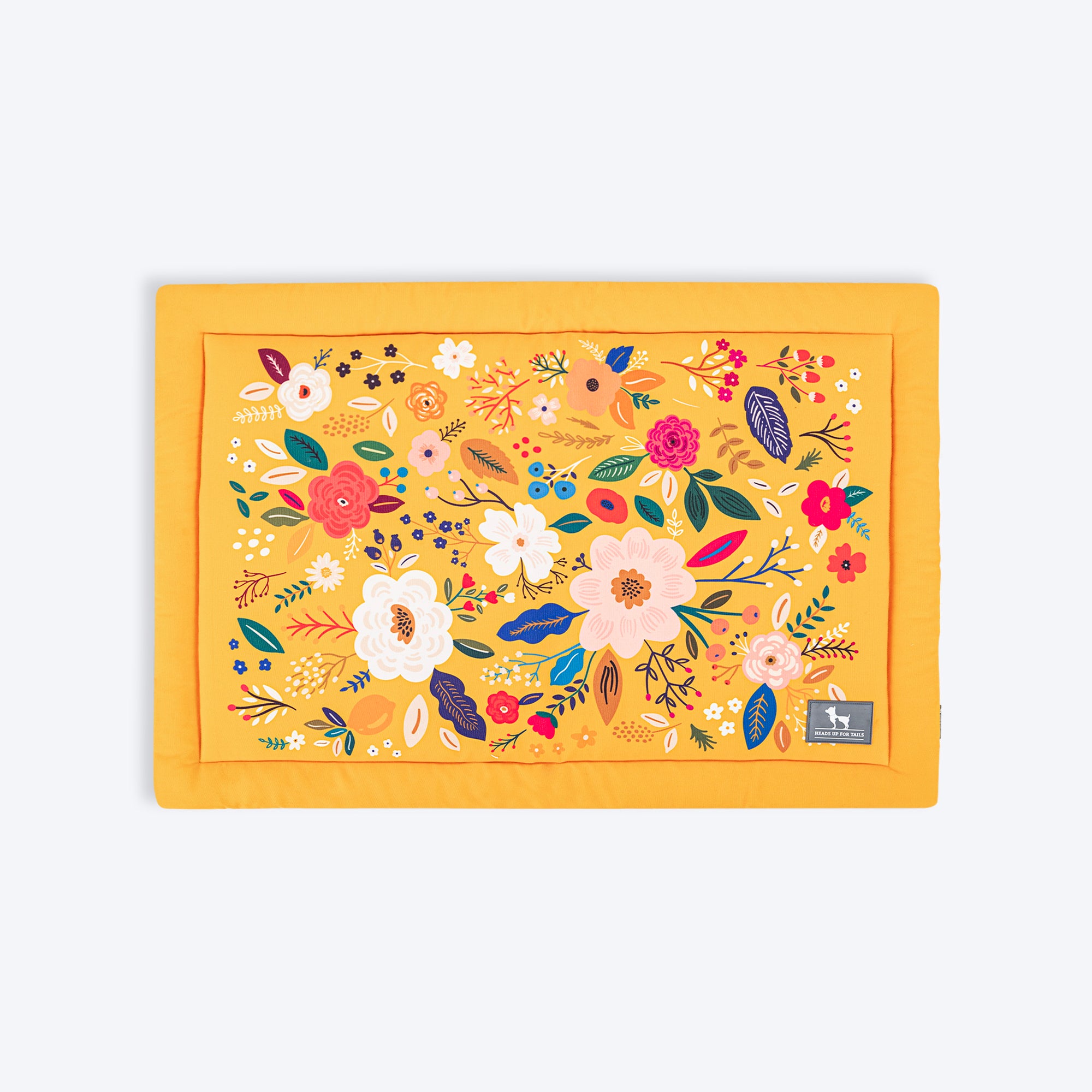 

HUFT Blooming Days Mat For Dog & Cat - Yellow