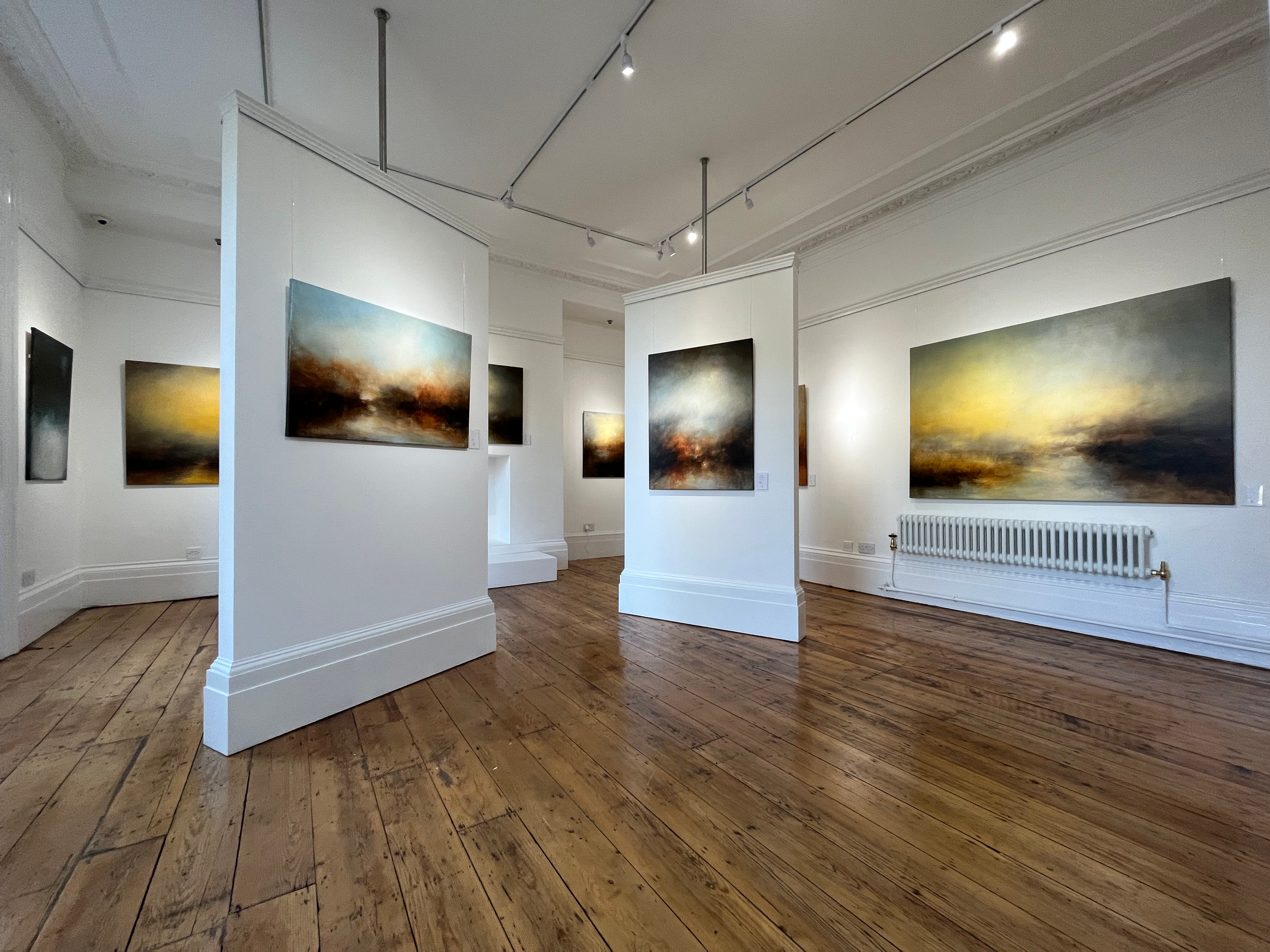 Kerr Ashmore&#039;s new abstract landscape collection is available to view at Hancock Gallery.