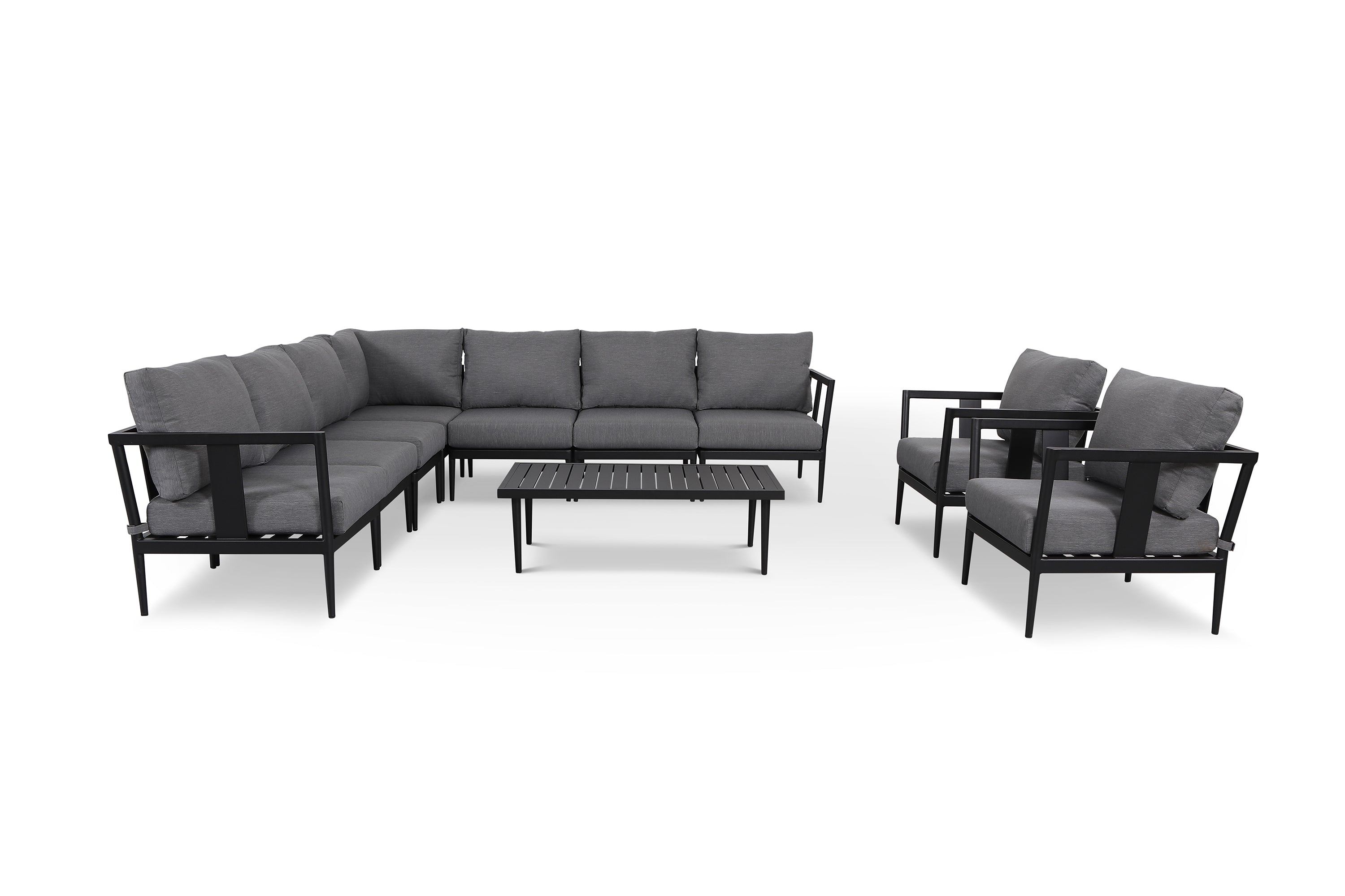 Parker 10 Piece Large Sectional Set