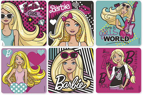 barbie stickers