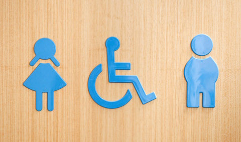 Potty Training Toilet Sign