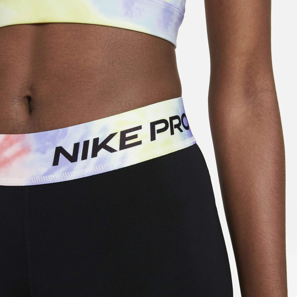 Nike Pro Women's 7/8 Tie-Dye Leggings 