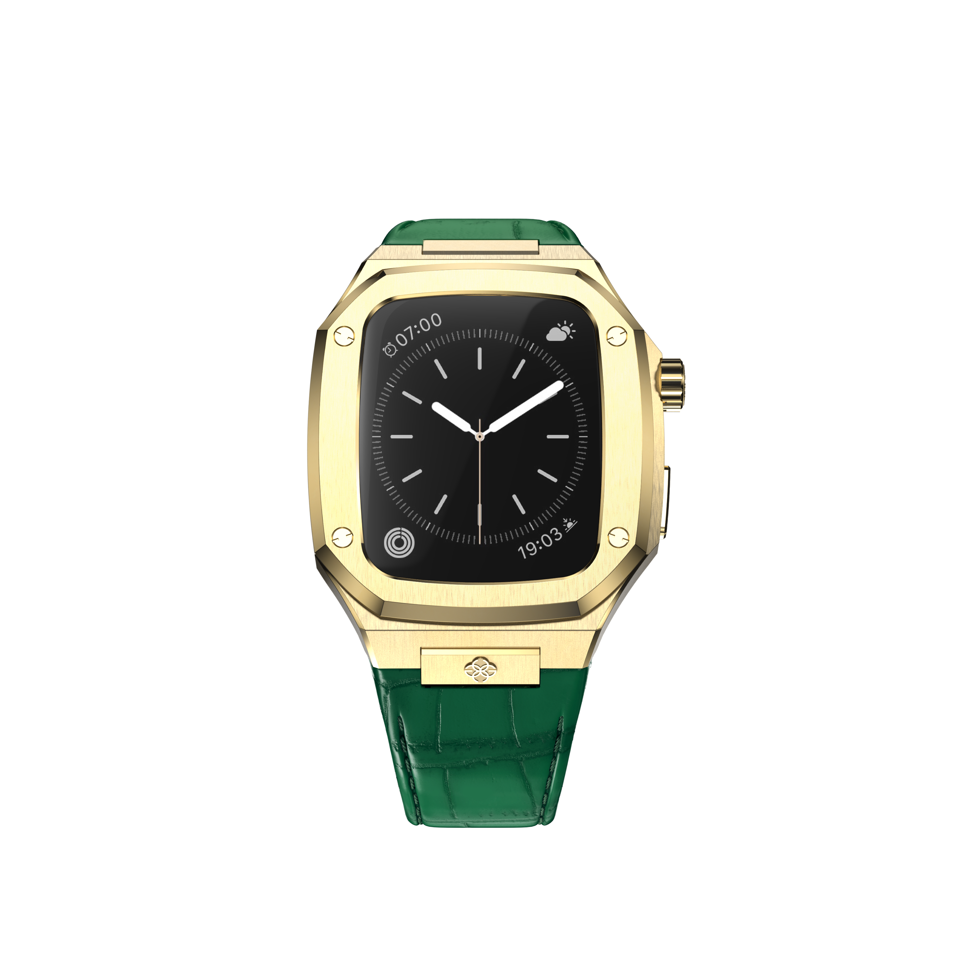 Golden Concept Apple Watch Case Gold/Green 41mm