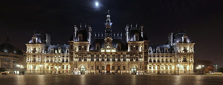 Défilé de mode à l'hotel de ville de Paris