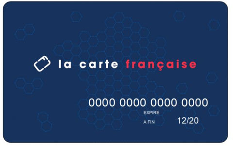 la carte française