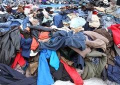 mondialisation de la mode déchets de vêtements