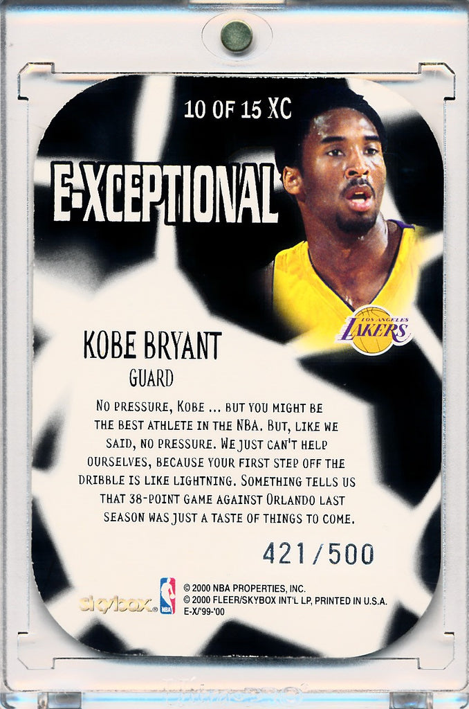 skybox ex E-Xceptional Kobe Bryant コービー | old.dental-con.com.au