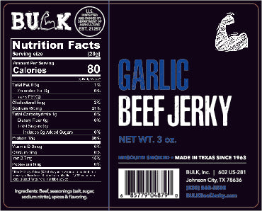 BULK Beef Jerky, Mobile Tool Dealer Jerky, Mechanic Jerky, Texas, Hot Jerky, Spicy Jerky, Best Jerky, Garlic Jerky