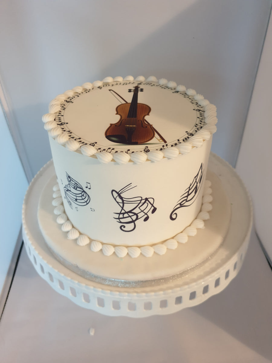 Drums cake Topper edible Icing or Wafer