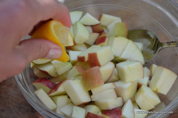 cinnamon apples lemon
