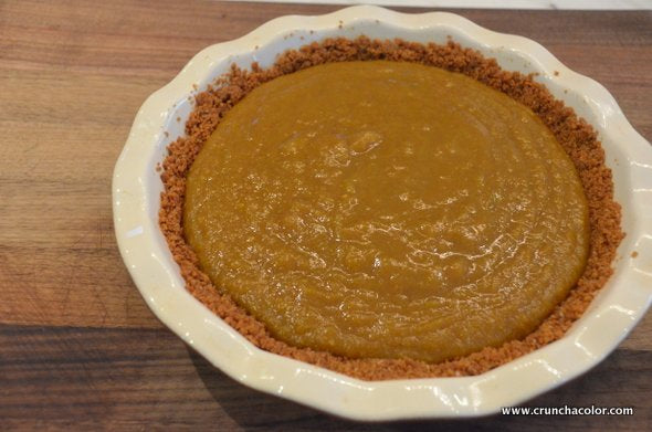 homemade pumpkin pie step 3