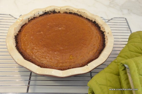 homemade pumpkin pie step 4