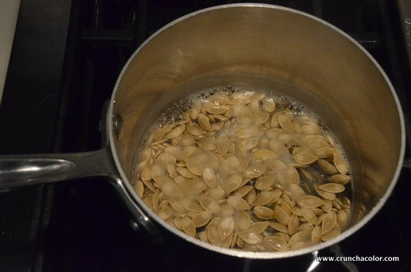 how to bake pumpkin seeds step 6