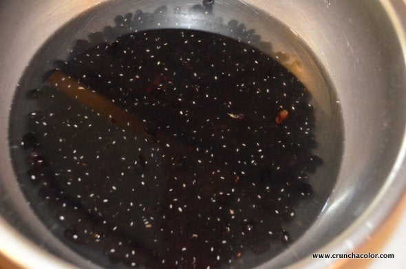 how to cook black beans step one: soak