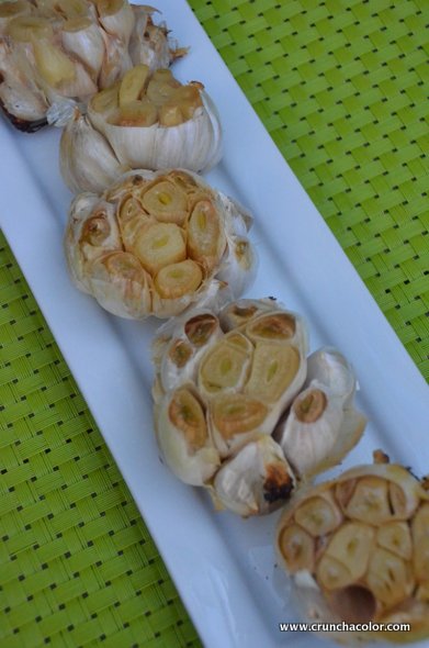 roasted garlic pinterest