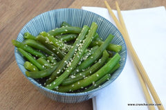 sesame green bean salad