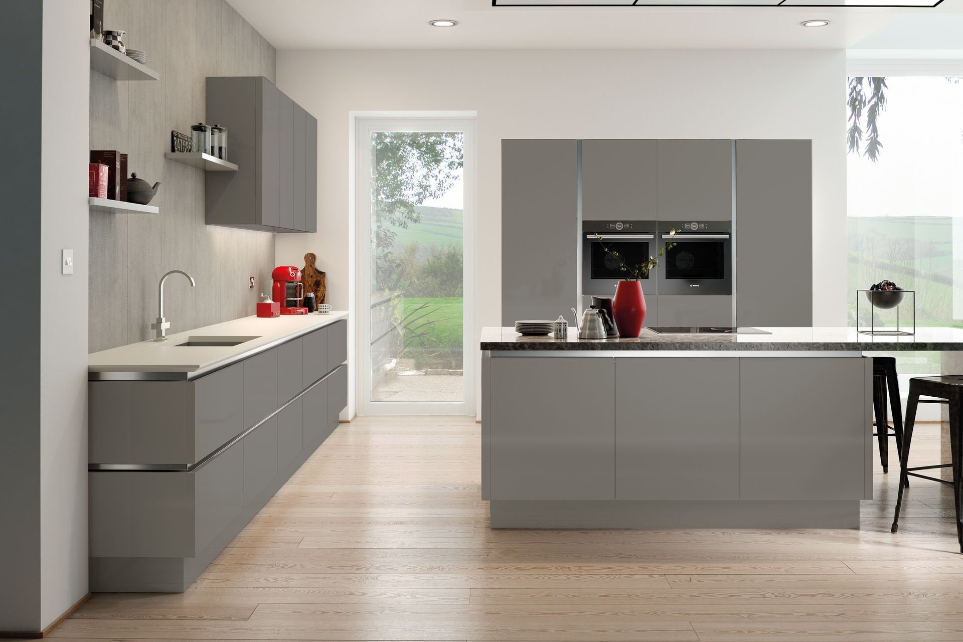 Kitchens Handeless VERO Vivo+ Gloss