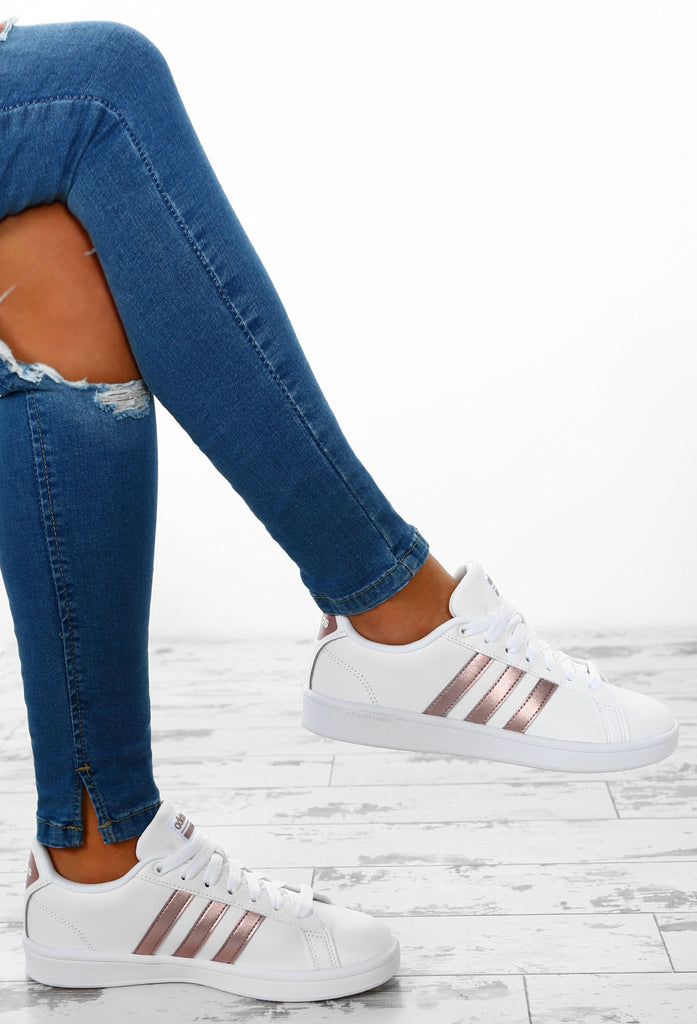 Adidas Cloudfoam Advantage White and 