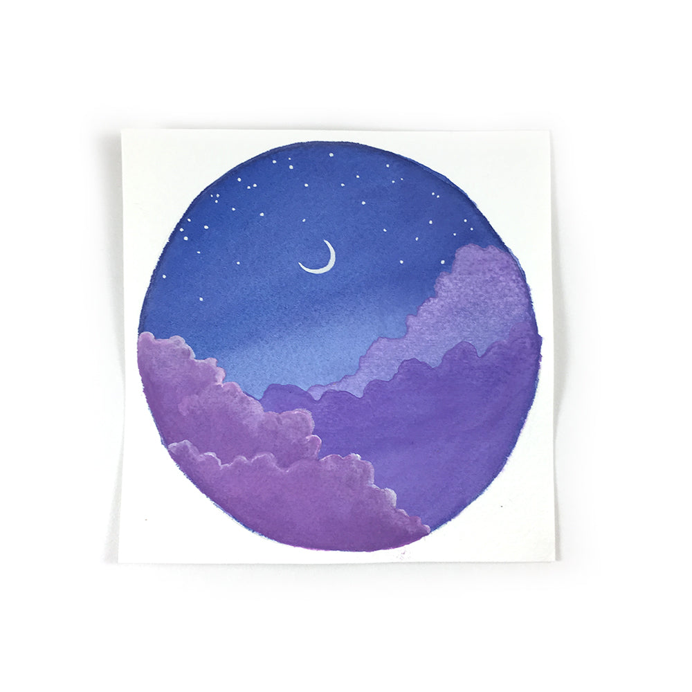 moon night paintings