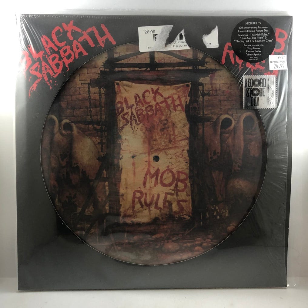 Black Sabbath - Mob Rules VG++/NM RSD Exclusive Picture USED – Hi-Voltage Records