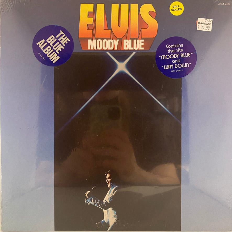 Elvis Presley - Moody Blue LP USED NOS SEALED – Hi-Voltage Records