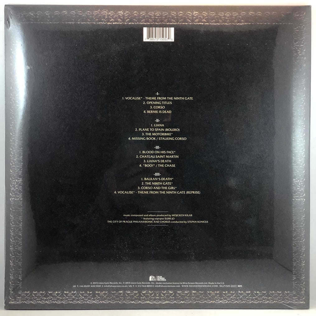 Ninth Gate: Original Film Soundtrack LP NOS USED – Hi-Voltage Records