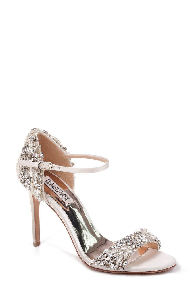 tampa embellished heel evening shoe