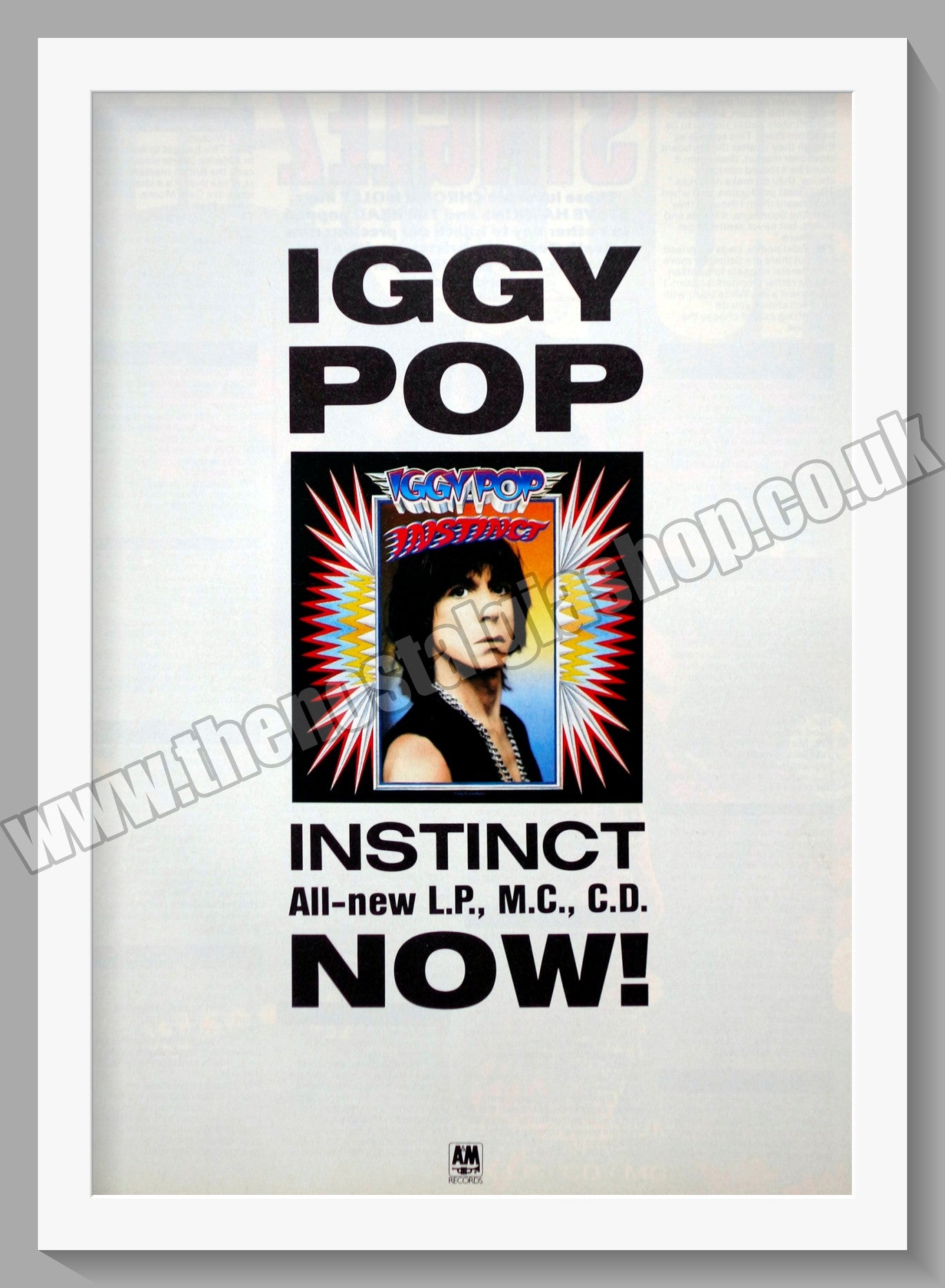 Instinct. 1988 Advert (ref AD60382) – The Nostalgia Shop