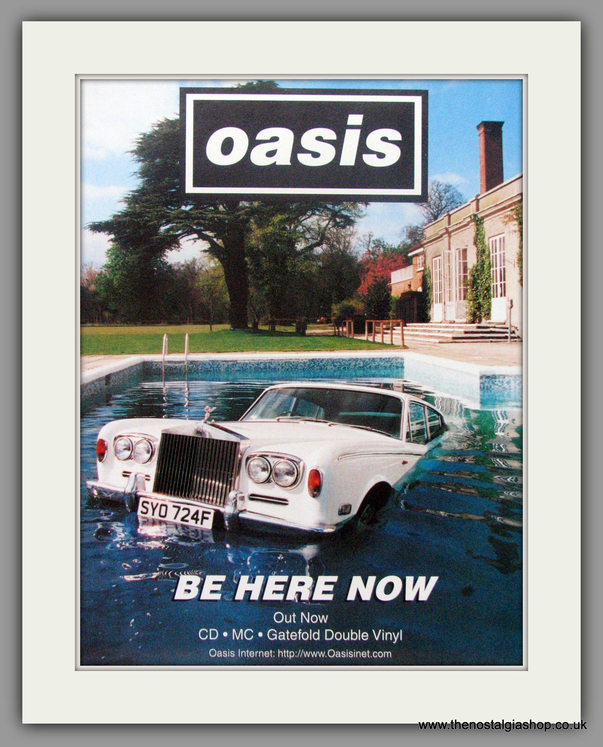 OASIS / BE HERE NOW LP オアシス オリジナルUK盤-