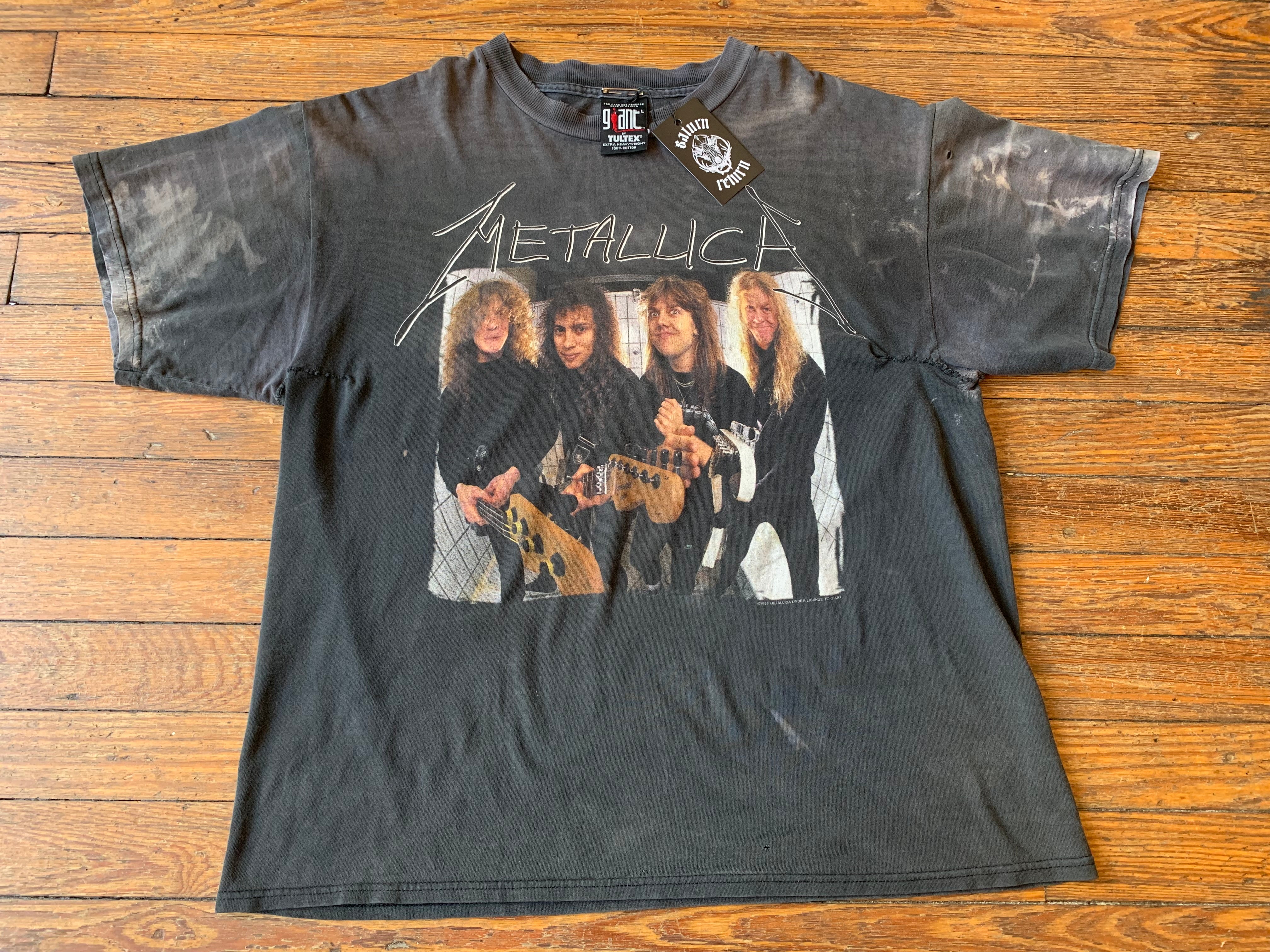 Vintage 1999 Metallica The $5.98 E.P.: Garage Days Re-Revisited Tee