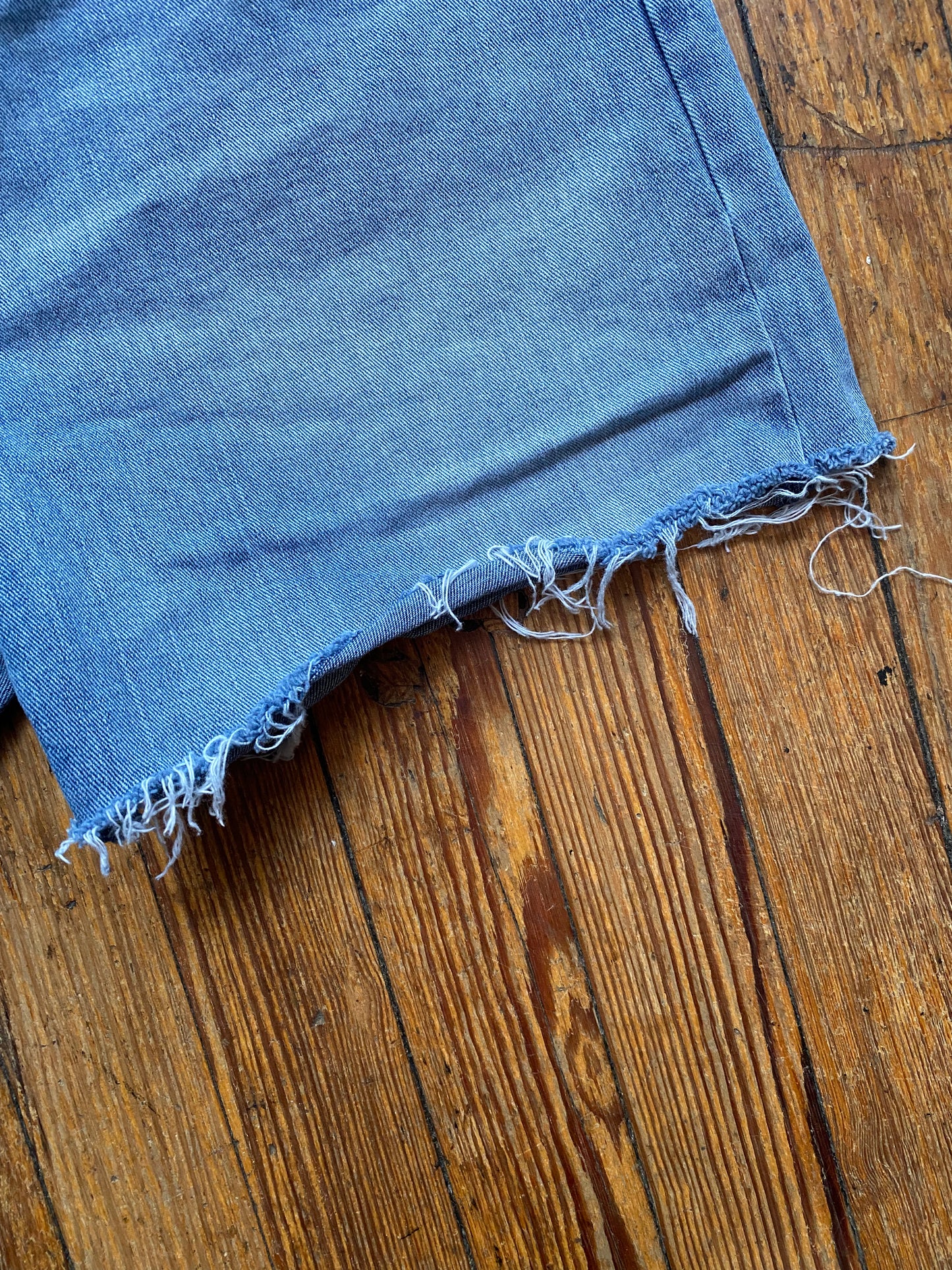 Levi Light Blue Denim Shorts