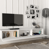 Armoire Damla Floating TV Stand - White