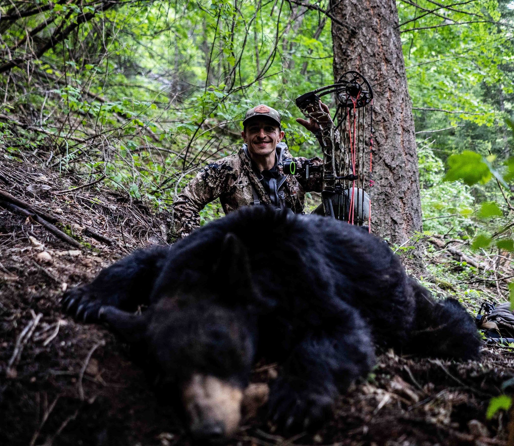 Dan with Black Bear