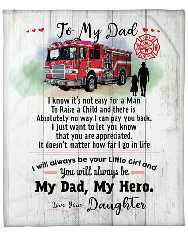 Gift For A Firefighter-Cyber Monday Sale Fleece Blanket