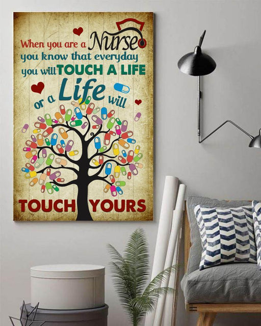 Nurse When You Are A Nurse You Know That Canvas And Poster | Wall Decor Visual Art