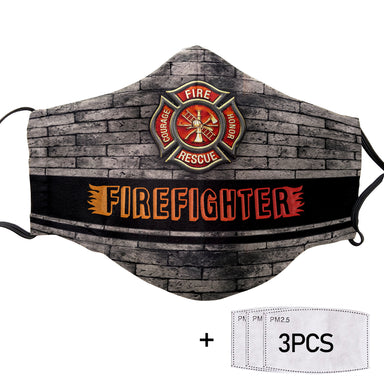 Logo Firefighters Cloth Face Mask 1617560873600.jpg