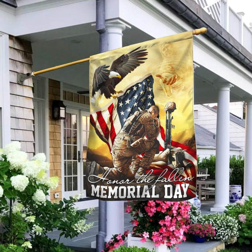 United States Veteran Honor The Fallen Memorial Flag Decor Decorative Seasonal Outdoor Weather Resistant Double Sided Print Gift For Family Friend Gift For Veteran 1620720651994.jpg