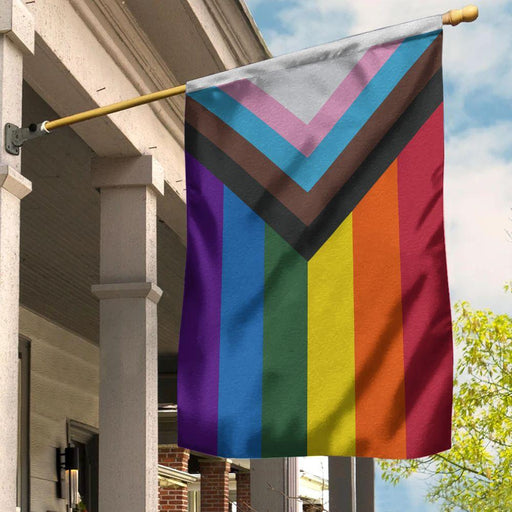 LGBT Flag Progress Pride LGBT Month - GIFTCUSTOM