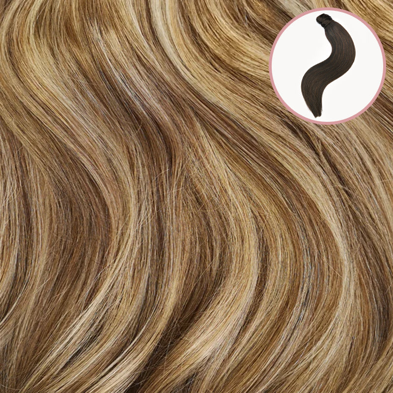 Encommium ik ga akkoord met skelet Mixed blonde Ponytail - Clip in Paardenstaart – MLY Hairextensions