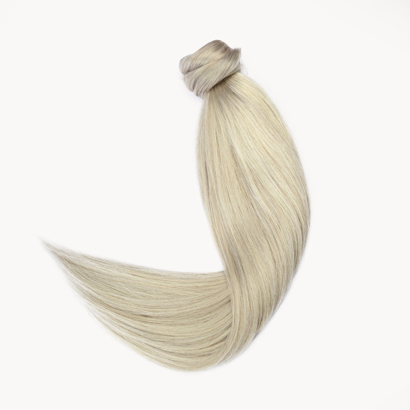 uitgehongerd Peuter Zorg Ice Blonde Ponytail - Clip in Paardenstaart – MLY Hairextensions