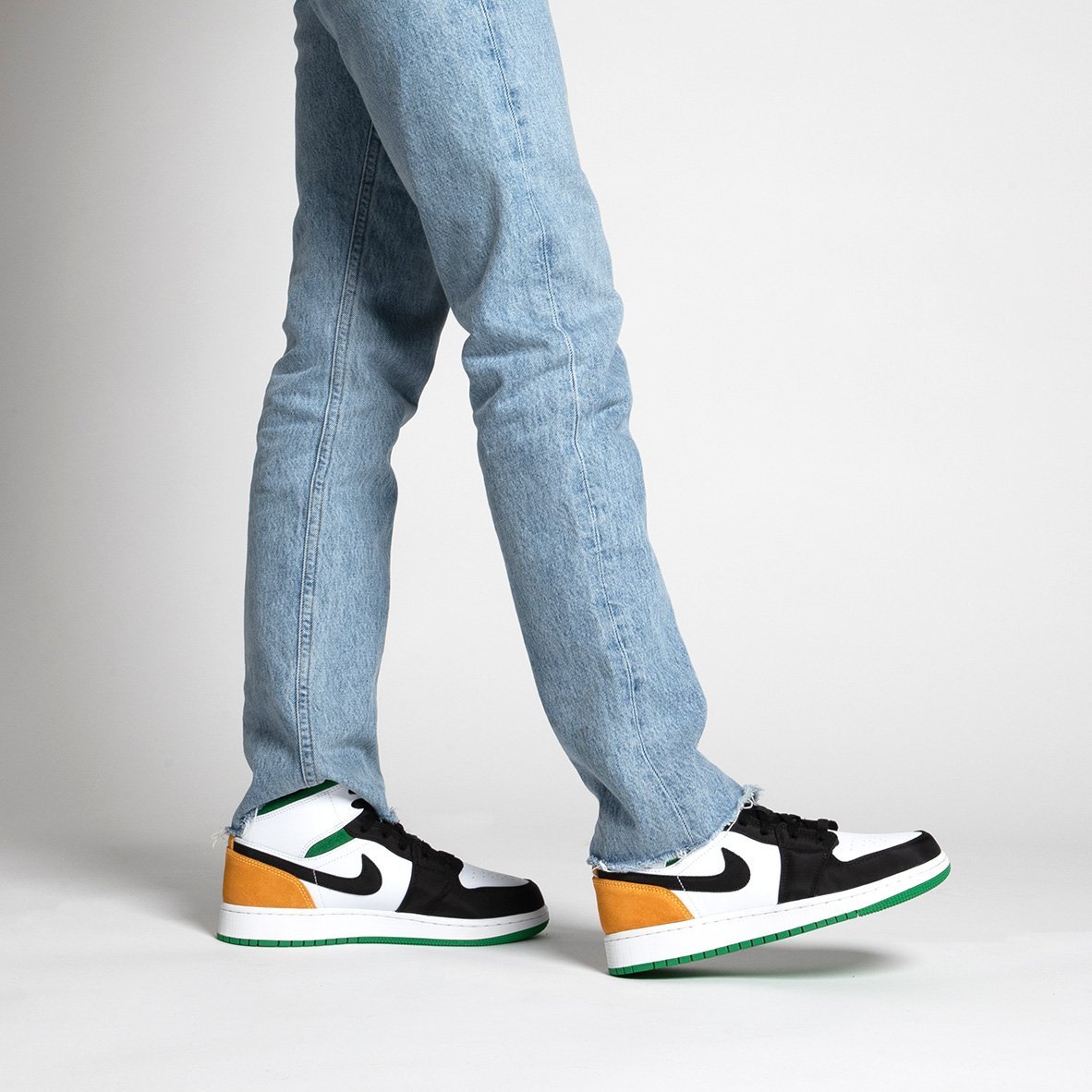 air jordan 1 orange and green