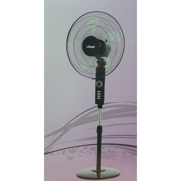 stand fan with light