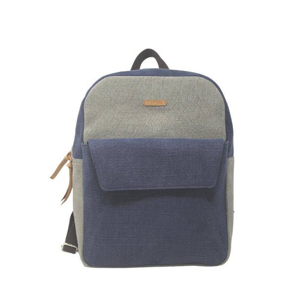 Flutter Travel Backpack | Natural Sustainable Bag | Brown Living